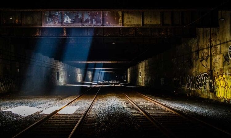 Rail graffiti